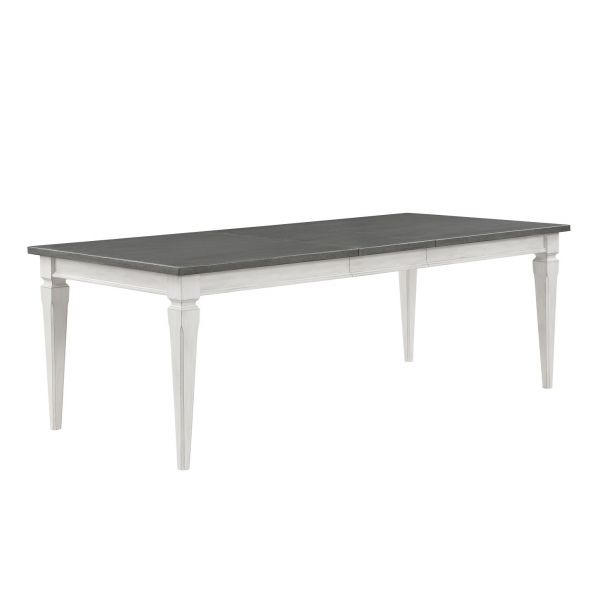 Rustic Gray Katia Dining Table W/Leaf DN02273 By ACME