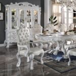 Bone White Dresden Arm Chair (Set-2) DN02243 By ACME 7