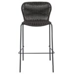 Mckinley Upholstered Bar Stools with Footrest (Set of 2) Brown and Sandy Black 192040 By Coaster Furniture 19
