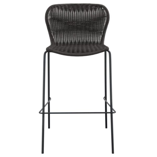 Mckinley Upholstered Bar Stools with Footrest (Set of 2) Brown and Sandy Black 192040 By Coaster Furniture 12