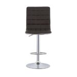 Ashbury Upholstered Adjustable Bar Stools Black and Chrome (Set of 2) 122087 By Coaster Furniture 15