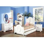 White Flora Trundle (Twin) BD01646 By ACME Youth Beds Mobilia Cleopatra 8 White Flora Trundle (Twin) BD01646 By ACME 8