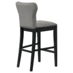 Rolando Upholstered Solid Back Bar Stools with Nailhead Trim (Set of 2) Gray and Black 183029 By Coaster Furniture Bar & Stool Mobilia Cleopatra 22 Rolando Upholstered Solid Back Bar Stools with Nailhead Trim (Set of 2) Gray and Black 183029 By Coaster Furniture 22