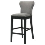 Rolando Upholstered Solid Back Bar Stools with Nailhead Trim (Set of 2) Gray and Black 183029 By Coaster Furniture Bar & Stool Mobilia Cleopatra 20 Rolando Upholstered Solid Back Bar Stools with Nailhead Trim (Set of 2) Gray and Black 183029 By Coaster Furniture 20