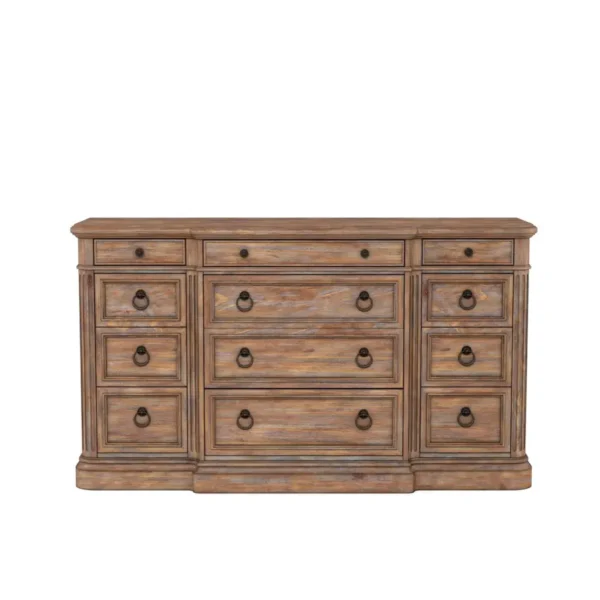 Architrave - 12 Drawer Almond Dresser By Art Furniture - Image 2