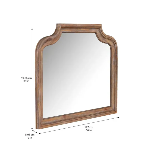 Architrave Almond Mirror By Art Furniture - Image 3