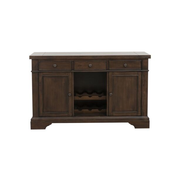 Dark Cherry Reid Collection Buffet By Homelegance 10