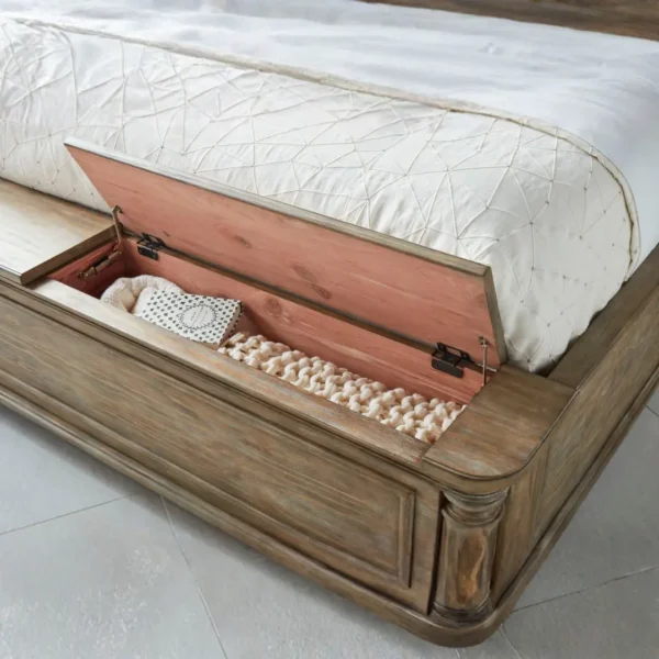 Architrave 6/6 Almond Panel Bed By Art Furniture - Image 6