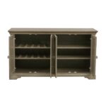 Gray cashmere finish Vermillion Collection Server By Homelegance 15
