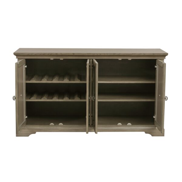 Gray cashmere finish Vermillion Collection Server By Homelegance 10