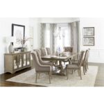 Gray cashmere finish Vermillion Collection Server By Homelegance 17