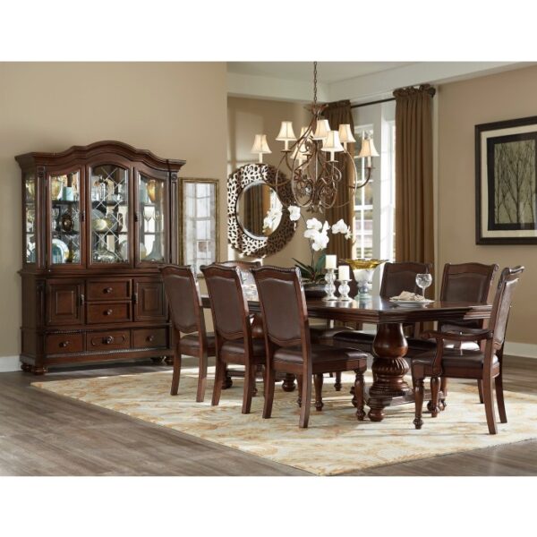 Brown Cherry Buffet Lordsburg Collection Server By Homelegance 18