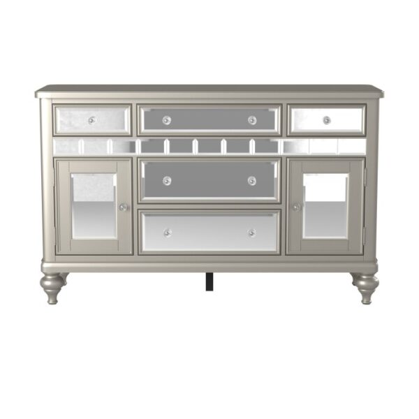 Silver Lordsburg Collection Server By Homelegance 7