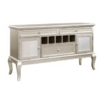 Silver Crawford Collection Server By Homelegance Servers Mobilia Cleopatra 16 Silver Crawford Collection Server By Homelegance 16