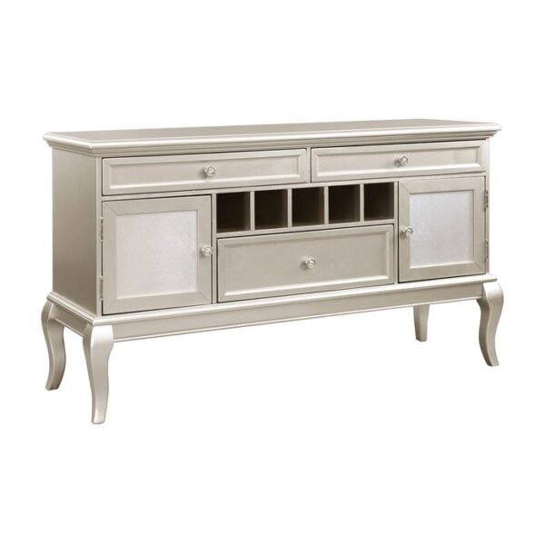Silver Crawford Collection Server By Homelegance 10