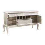 Silver Crawford Collection Server By Homelegance Servers Mobilia Cleopatra 18 Silver Crawford Collection Server By Homelegance 18