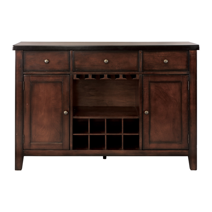 Cherry Mantello Collection Server By Homelegance