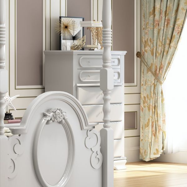 Gray Flora Chest BD02208 By ACME
