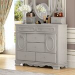 Gray Flora Dresser BD02207 By ACME 7