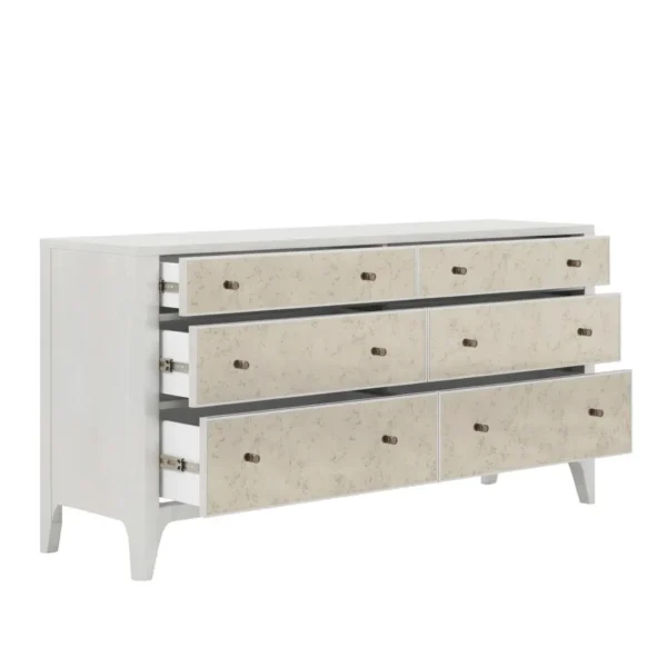 Mezzanine - Mirrored Light Gray Dresser By Art Furniture - Image 4