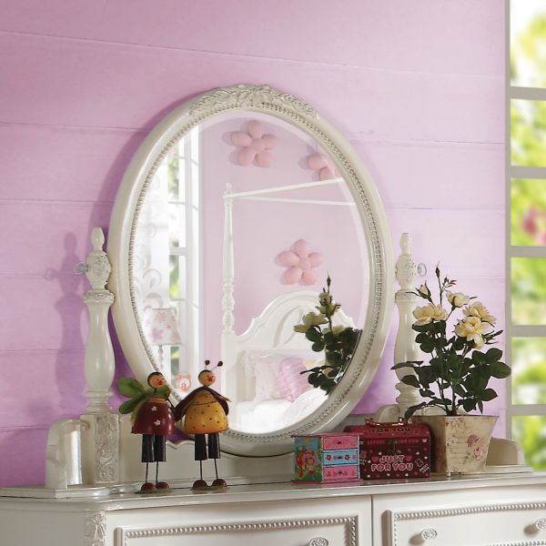 Ivory Dorothy Mirror BD02268 By ACME