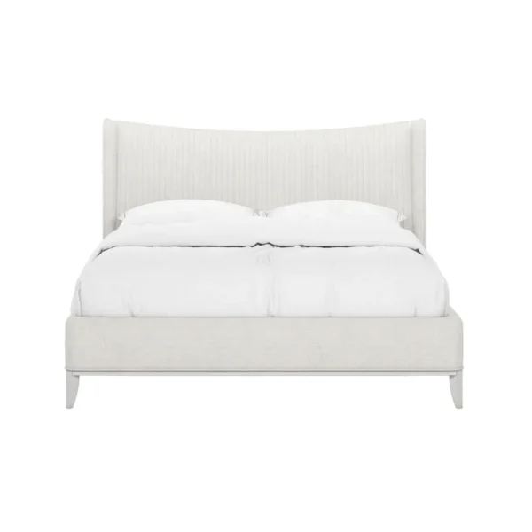 Mezzanine - 6/0 Light Gray Upholstered Cal King Shelter Bed By Art Furniture - Image 2