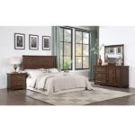 Franklin 4PC Pack Bedroom Set in Brushed Walnut Finish By ACME Luxury Bedroom Sets Mobilia Cleopatra 23 Franklin 4PC Pack Bedroom Set in Brushed Walnut Finish By ACME 23