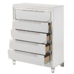 Pearl White Tarian Chest BD02321 By ACME Bedroom Chest of Drawers Mobilia Cleopatra 10 Pearl White Tarian Chest BD02321 By ACME 10