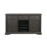 Distressed dark pewter Arasina Collection Server By Homelegance Servers Mobilia Cleopatra 15 Distressed dark pewter Arasina Collection Server By Homelegance 15