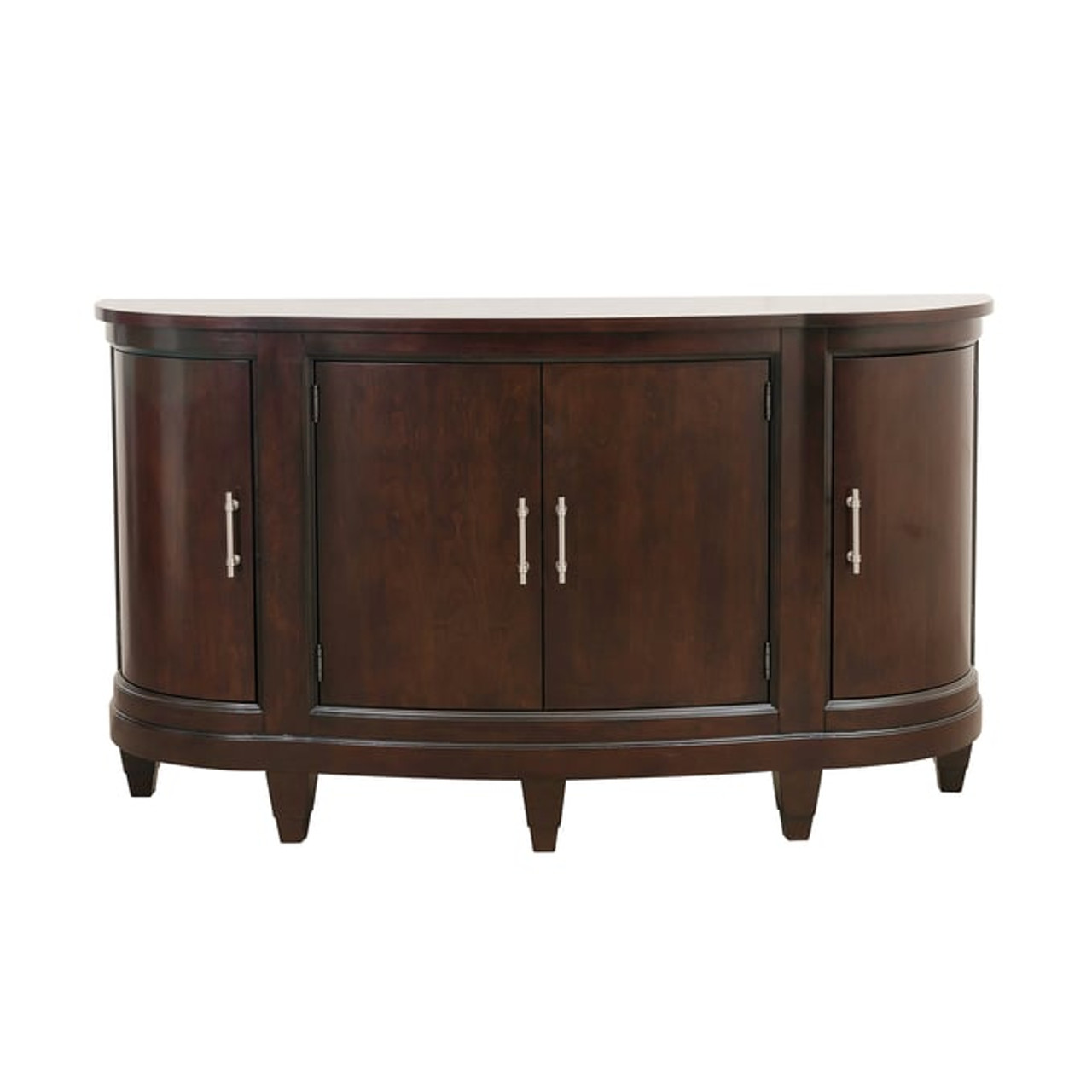 Dark cherry Oratorio Collection Server By Homelegance