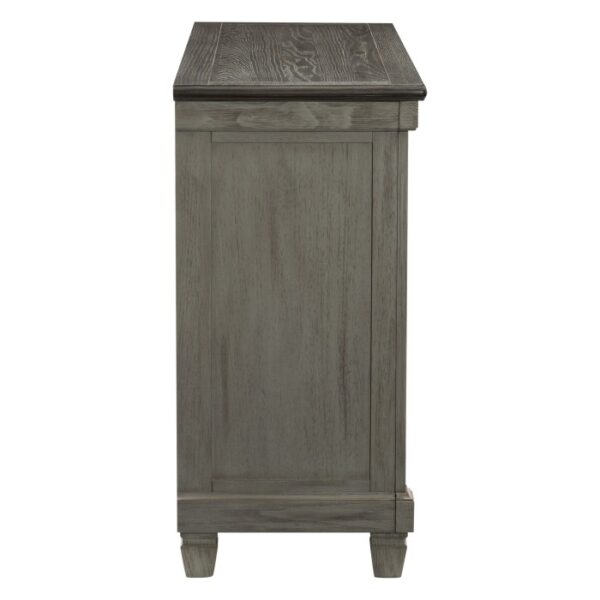 Coffee and antique gray Granby Collection Server By Homelegance 11
