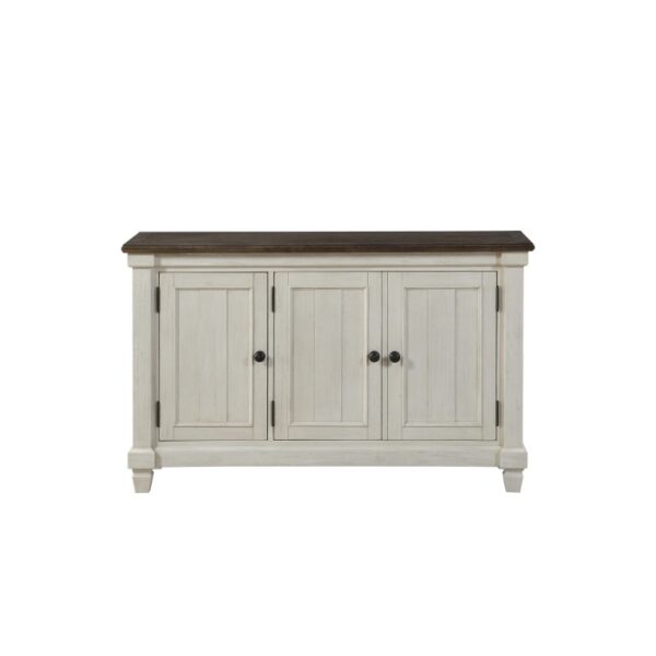 Antique white and rosy brown Granby Collection Server By Homelegance 10