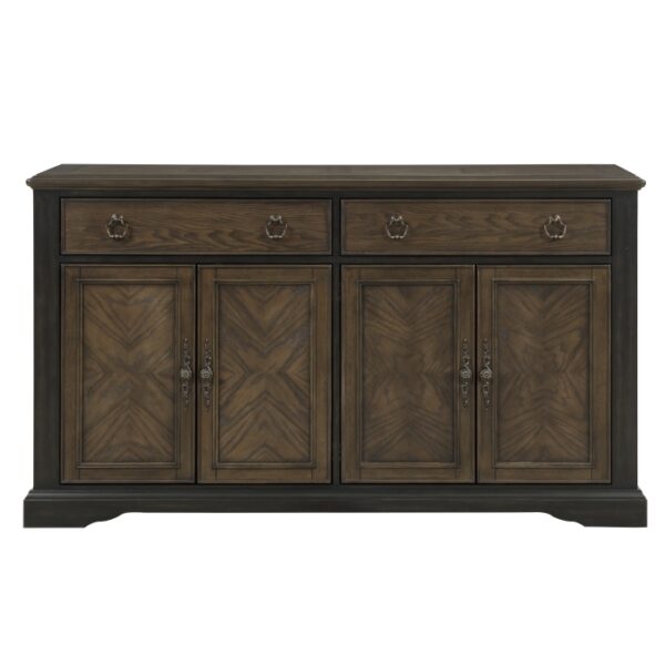 Brown and charcoal brown Stonington Collection By Homelegance 14