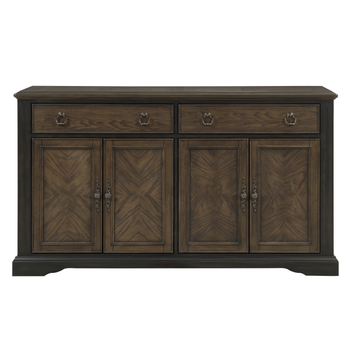 Brown and charcoal brown Stonington Collection By Homelegance