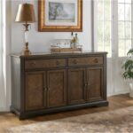 Brown and charcoal brown Stonington Collection By Homelegance Servers Mobilia Cleopatra 32 Brown and charcoal brown Stonington Collection By Homelegance 32