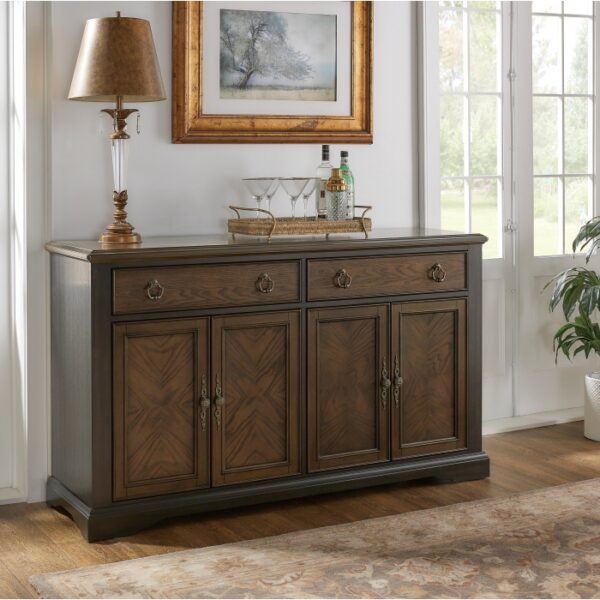 Brown and charcoal brown Stonington Collection By Homelegance 21