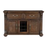 Dark oak Bergen Collection Server By Homelegance Servers Mobilia Cleopatra 17 Dark oak Bergen Collection Server By Homelegance 17