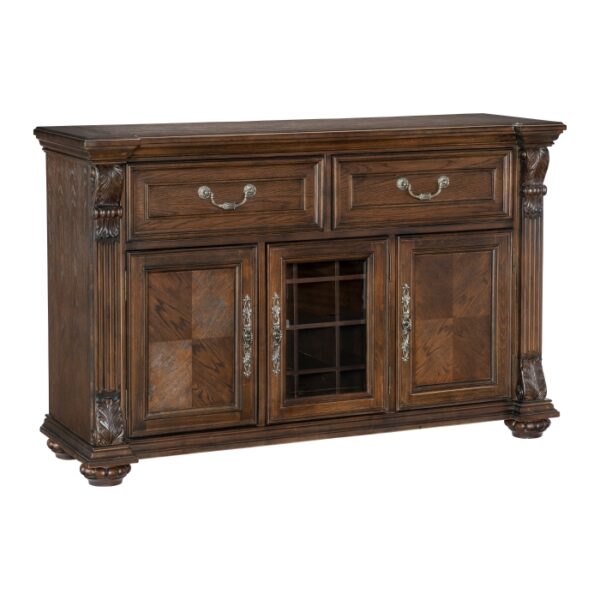 Dark oak Bergen Collection Server By Homelegance 13