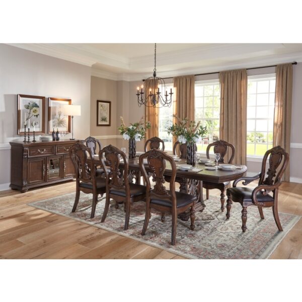 Dark oak Bergen Collection Server By Homelegance 15