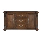 Dark Oak Bergen Collection Buffet By Homelegance Curio & Buffet Mobilia Cleopatra 17 Dark Oak Bergen Collection Buffet By Homelegance 17