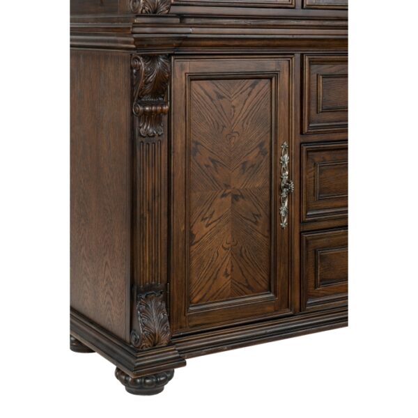 Dark Oak Bergen Collection Buffet By Homelegance 14