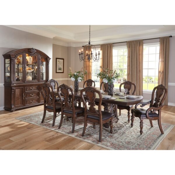Dark Oak Bergen Collection Buffet By Homelegance 15
