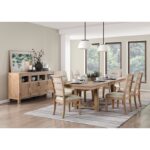 Distressed light oak Aberdeen Collection By Homelegance Servers Mobilia Cleopatra 16 Distressed light oak Aberdeen Collection By Homelegance 16