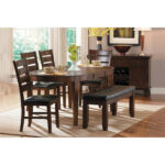 Dark Oak Ameillia Collection By Homelegance 11