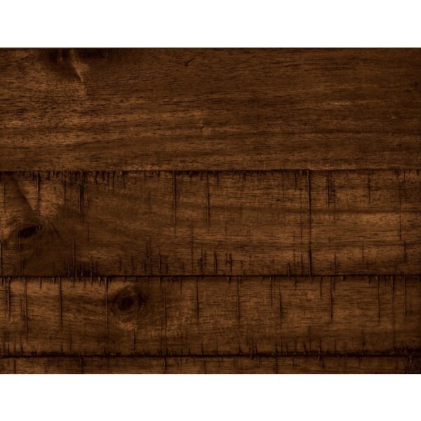 Rustic brown and gunmetal Holverson Collection Backer’s Back By Homelegance 12