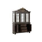 Cherry finish with gold Tipping Russian Hill Collection Hutch By Homelegance 13