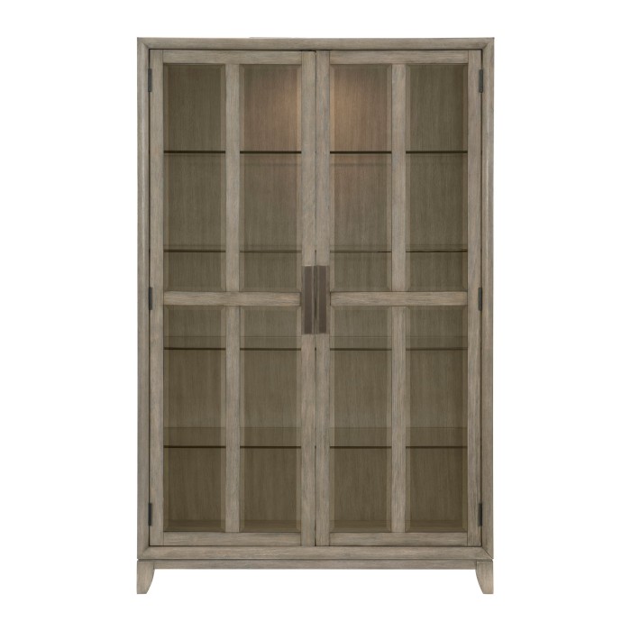 Gray Mckewen Collection Curio By Homelegance