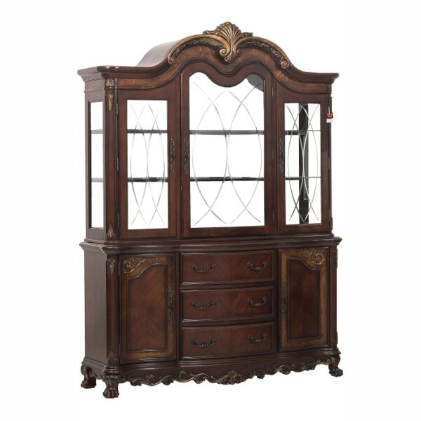 Cherry Deryn Park Collection Hutch By Homelegance 11