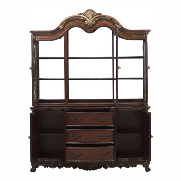 Cherry Deryn Park Collection Hutch By Homelegance 13