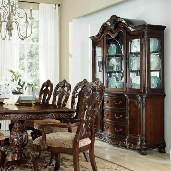 Cherry Deryn Park Collection Hutch By Homelegance 15